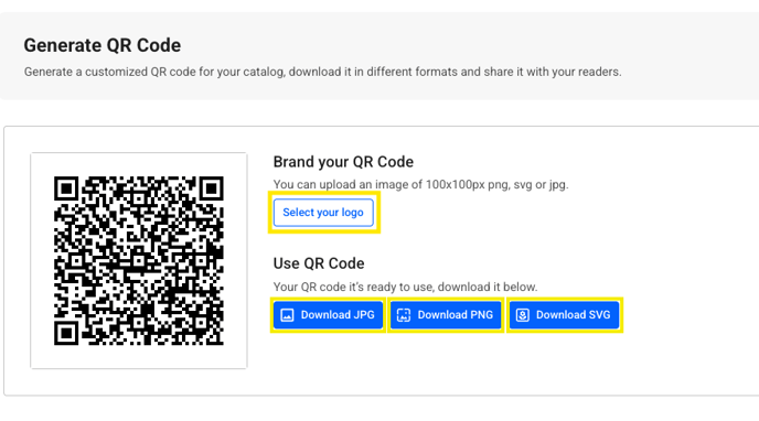 generate QR code 